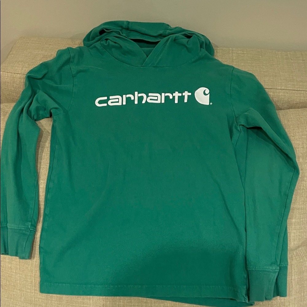 Carhartt Kids Teal Hoodie